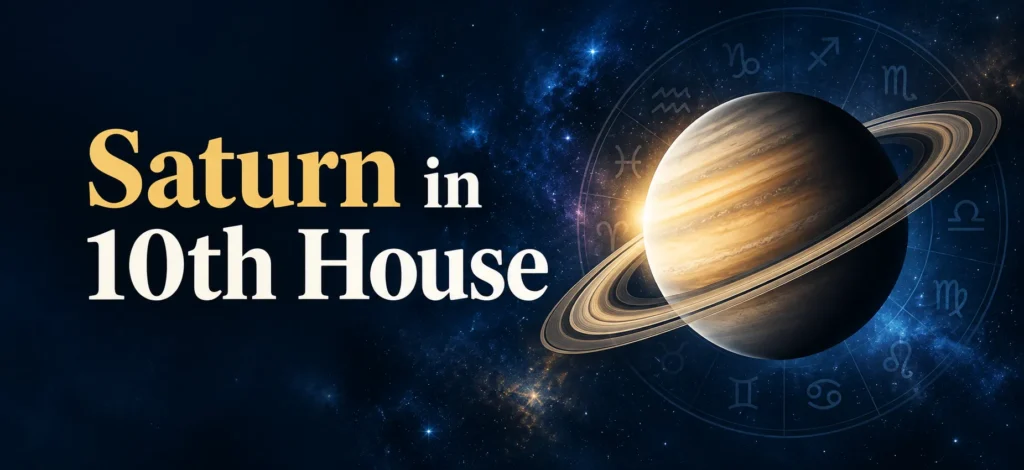 Saturn in 10th house